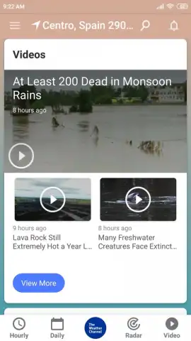 The Weather Channel скриншот 3
