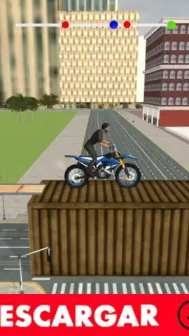 London City Motorbike Stunt Riding Simulator скриншот 7