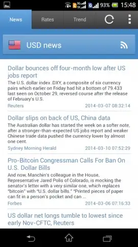 Currency Exchange Rates скриншот 6