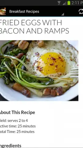 Quick and Easy Recipes скриншот 1
