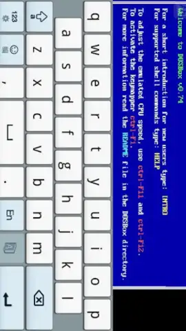 aDosBox скриншот 3