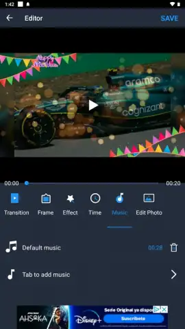 Video maker with photo & music скриншот 12
