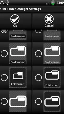 SiMi Folder Widget скриншот 4