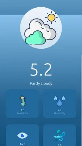 WeatherApp скриншот 1