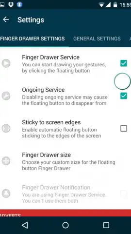 Finger Gesture Launcher скриншот 5
