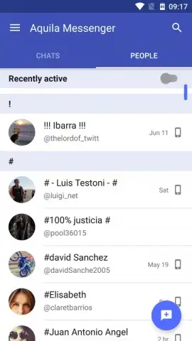 Aquila Messenger for Twitter скриншот 5
