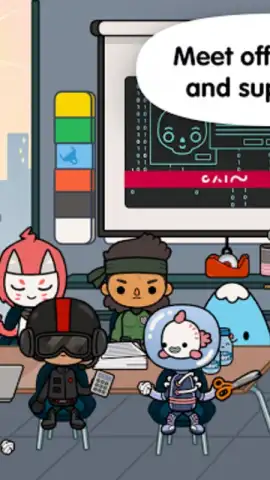 Toca Life: Office скриншот 4