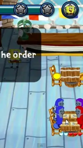 SpongeBob Diner Dash скриншот 4