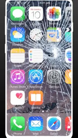 Prank Broken Screen Wallpaper скриншот 9