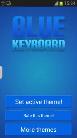 Blue Keyboard скриншот 7