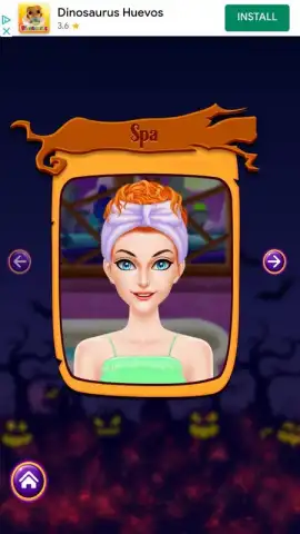 Halloween Makeover : Spa And Salon скриншот 3