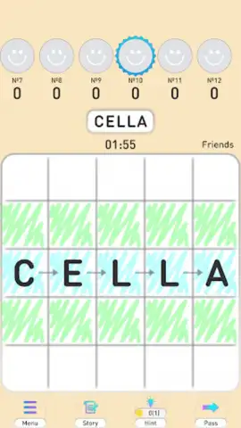 BALDA - online with friends скриншот 1