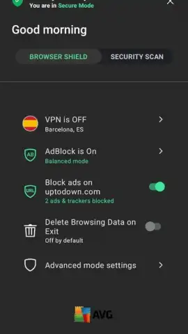 AVG Browser скриншот 4