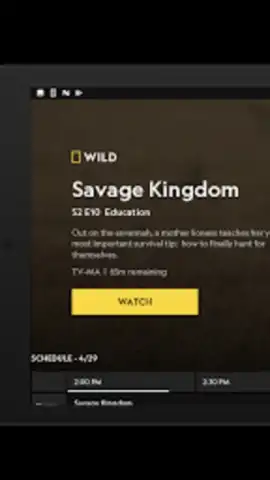 Nat Geo TV скриншот 2