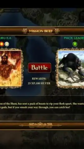 BloodRealm: War of Gods скриншот 1