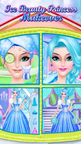 Ice Beauty Princess Makeover скриншот 3