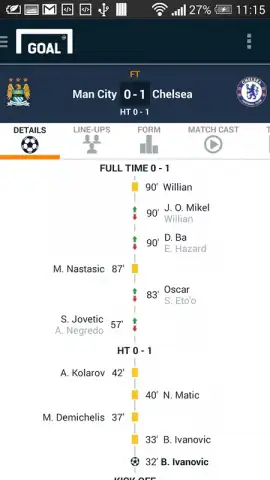 Goal Live Scores скриншот 7