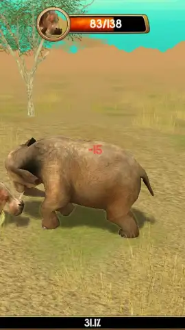 Wild Elephant Sim 3D скриншот 3