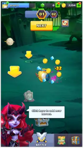 Tap Heroes скриншот 5