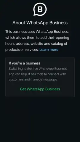 WhatsApp Business скриншот 1
