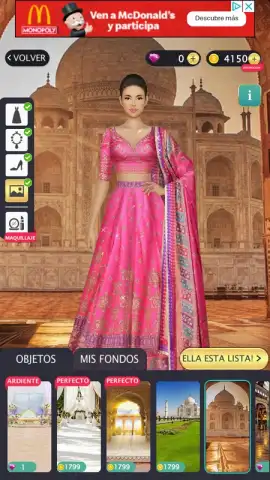 Indian Fashion Dressup Stylist скриншот 15