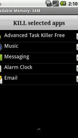 Advanced Task Killer скриншот 1