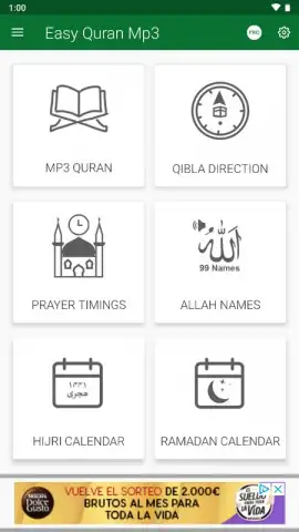 Easy Quran Mp3 скриншот 1