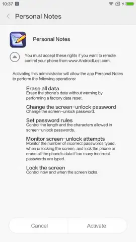Lost Android скриншот 3