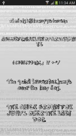 Style Free Font Theme скриншот 5