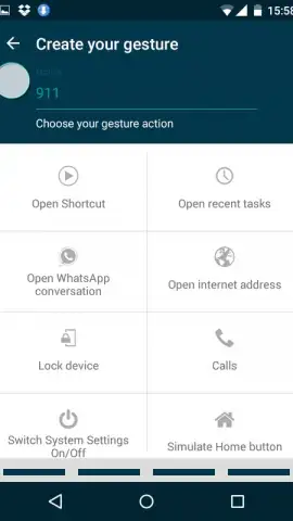 Finger Gesture Launcher скриншот 2