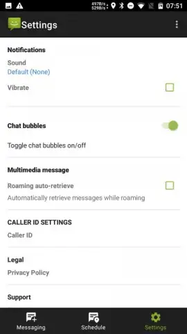 SMS From Android 4.4 скриншот 6