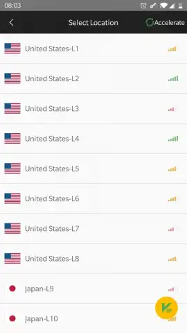 ACT VPN скриншот 7