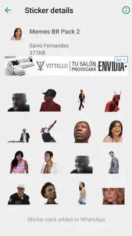 Brazil Funny Memes - Stickers Whatsapp скриншот 2