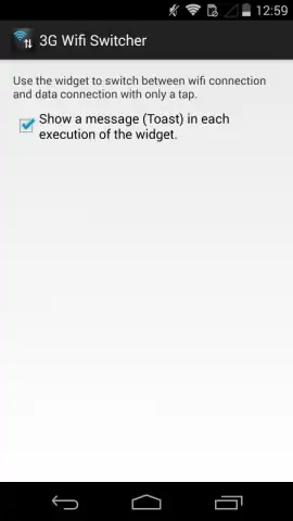3G Wifi Switcher Widget скриншот 3
