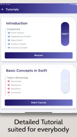 Swift Tutorial - Simplified скриншот 6