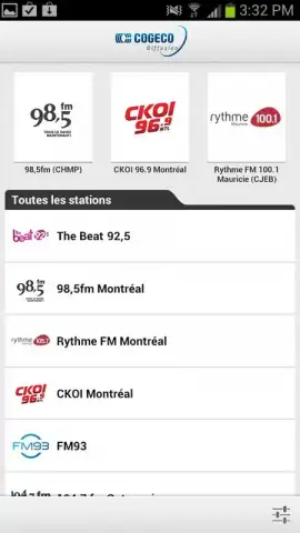 Cogeco Radio скриншот 3