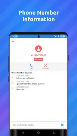 Caller ID Phone Number Lookup скриншот 1