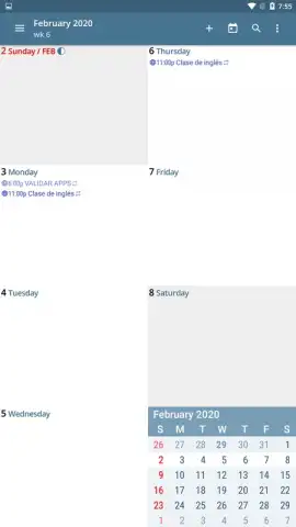 aCalendar скриншот 12