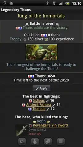 Legendary Titans скриншот 3