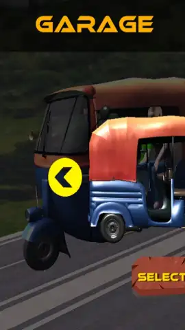 Autorickshaw Tuktuk Hill Drive скриншот 2