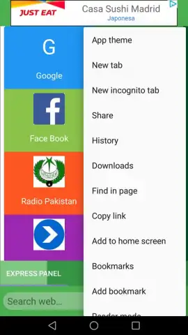 Pak Browser скриншот 6