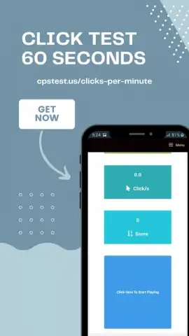 Clicks Per Minute скриншот 3