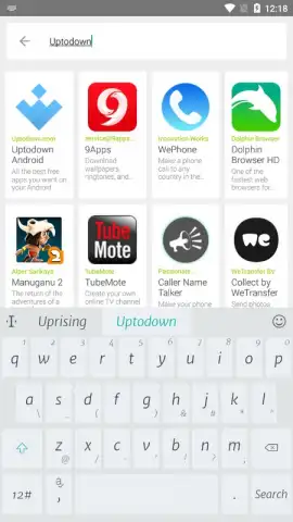 TouchPal Lite скриншот 1