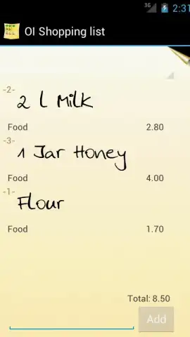OI Shopping list скриншот 3