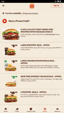 Burger King App: Food & Drink скриншот 13