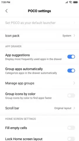 POCO Launcher скриншот 10