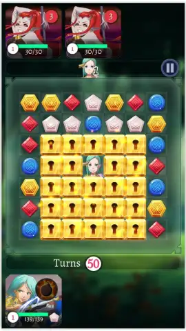 Puzzle Fantasy Battles скриншот 13