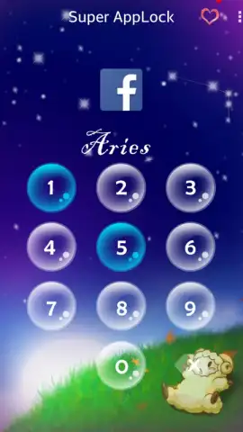 AppLock Theme Aries скриншот 2