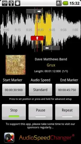 Audio Speed Changer скриншот 5