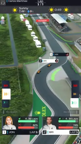 F1 Clash - Car Racing Manager скриншот 10